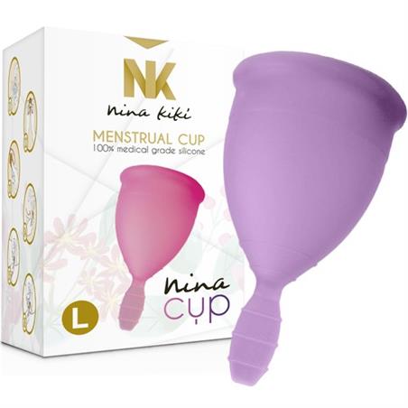 Copa menstrual nina cup talla L lila