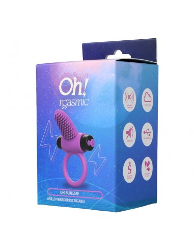 Anillo vibrador recargable burleske usb ohrgasmic