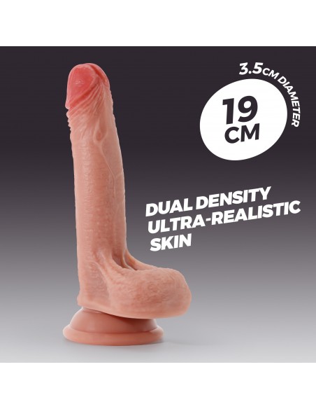 Dildo de silicona liquida inviktus 7 piel