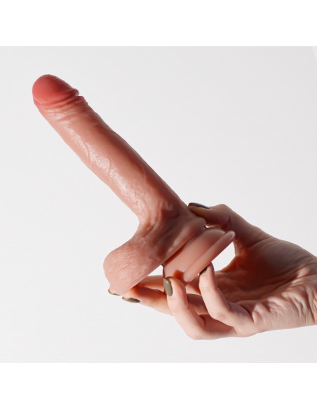 Dildo de silicona liquida inviktus 7 piel