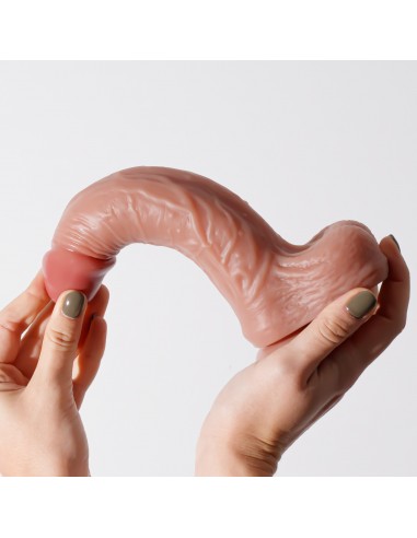 Dildo silicona liquida inviktus 22 cm 4,3 cm...