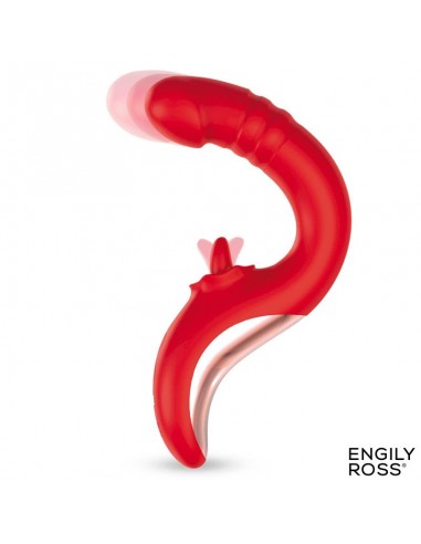 Vibrador Drako con Thrusting y Lengua Oscilante 360º