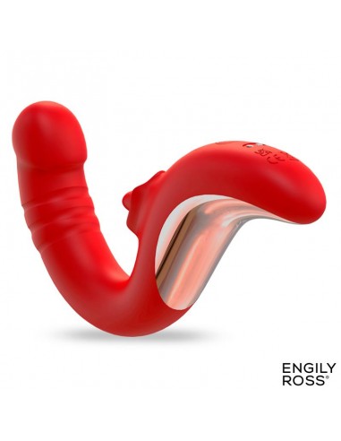 Vibrador Drako con Thrusting y Lengua Oscilante 360º