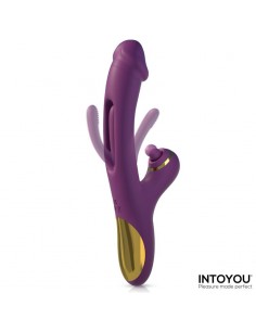 Vibrador con lengua movimiento flipping y bola golpeteo...