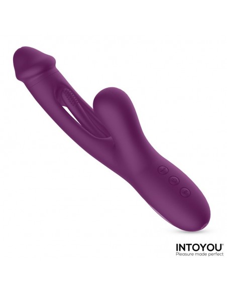 Vibrador con lengua movimiento flipping y bola golpeteo intoyou siter