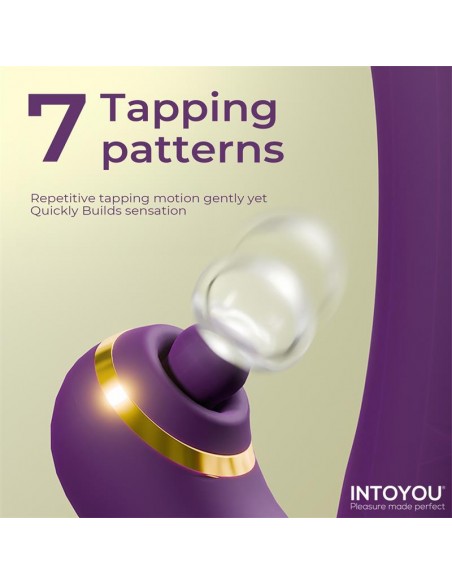 Vibrador con lengua movimiento flipping y bola golpeteo intoyou siter