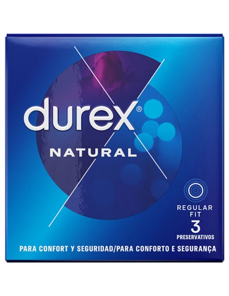 Durex natural confort 3 ud