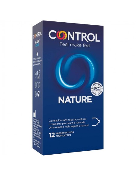 Preservativos naturales control 12 uds 54 mm