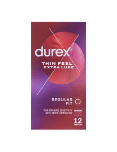 Preservativos durex estrafinos thin feel extra lube 56 MM