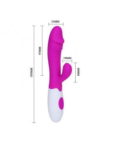 Vibrador silicona 30 ritmos snappy