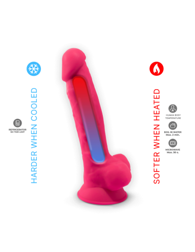 Dildo silexd realista rosa 17,6 cm