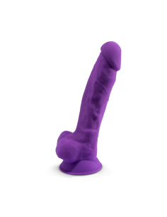 Dildo silexd realista purple 17,6 cm
