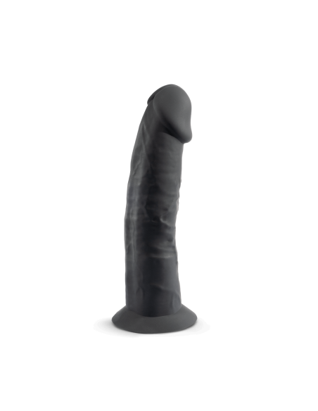 Dildo silexd realista memory negro model 2 7,5 pulgadas 19cm