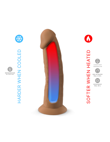 Dildo silexd realistico thermo reactive model 19,2 cm