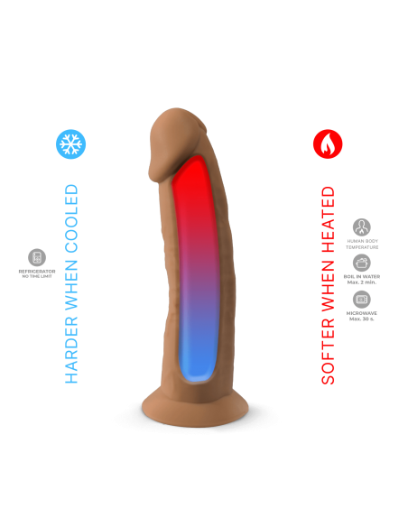 Dildo silexd realistico thermo reactive model 19,2 cm