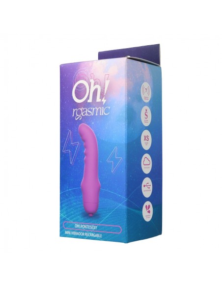 Ohrgasmic Pontesexy vibrador estriado USB