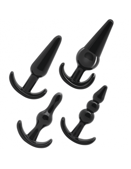 Set 4 plug anales addited toys