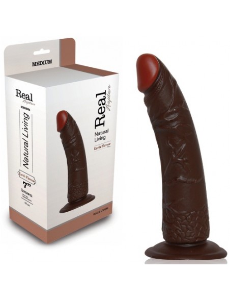 Pene realistico real rapture earth flavour 7 negro