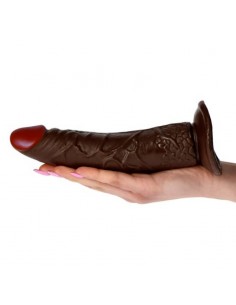 Pene realistico real rapture earth flavour 7 negro 2