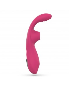 Vibrador con estimulador de clitoris y punto g recargable cyrano crushious