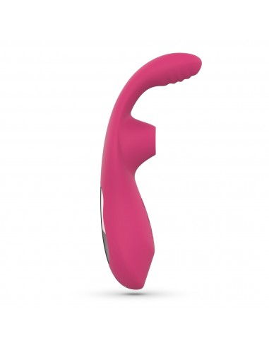 Vibrador con estimulador de clitoris y punto g recargable cyrano crushious