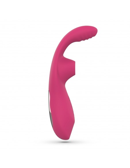 Vibrador con estimulador de clitoris y punto g recargable cyrano crushious