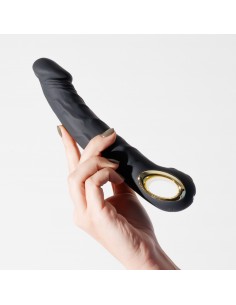 Vibrador magnus realista negro 2