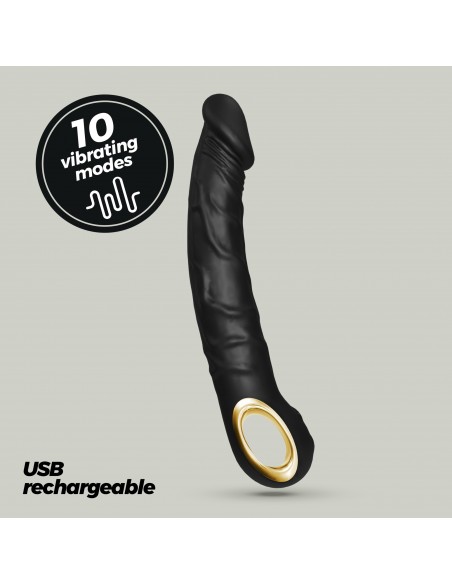 Vibrador magnus realista negro
