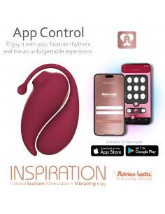 Succionador de clítoris + huevo Control Remoto App inspiration 2
