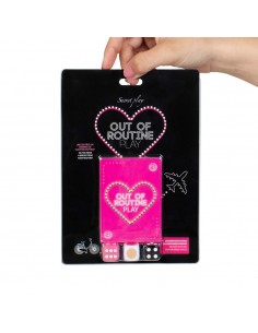 Juego de cartas con dados out of routine