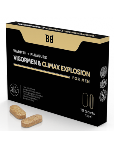 Black bull vigormen y climas explosión mayor placer para hombre 10 uds