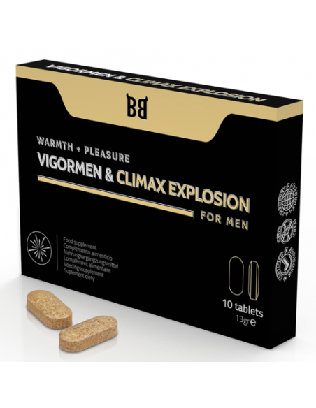 Black bull vigormen y climas explosión mayor placer para hombre 10 uds