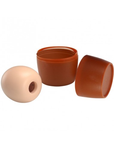 Masturbador masculino huevo natural modelo 2 barril