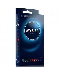 My size 60 mm natural condom latex10 uds