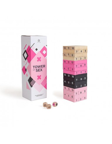 Juego de madera  tower of sex