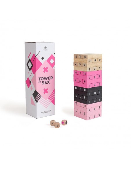 Juego de madera  tower of sex