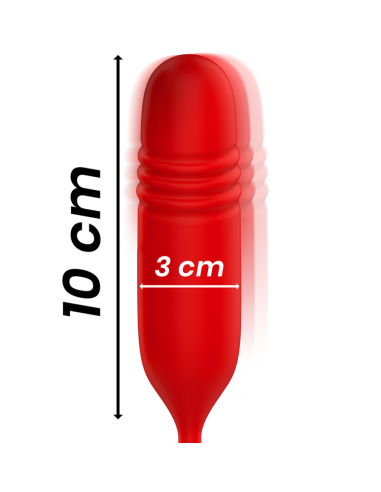 Vibrador y estimulador toscana double pleasure wand + up and down