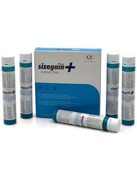 Sizegain plus vigorizante masculino 5 uds