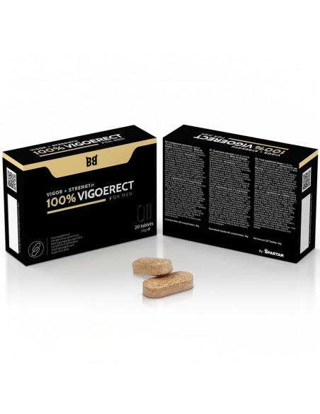 Vigoerect 100% potenciador para hombre 20 capsulas Black bull