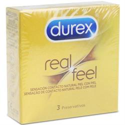 Preservativos real feel 3 uds