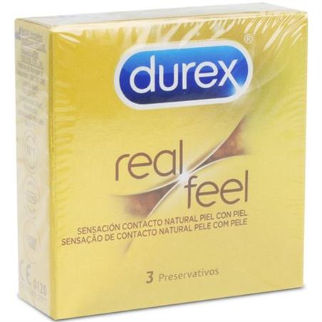 Preservativos real feel 3 uds
