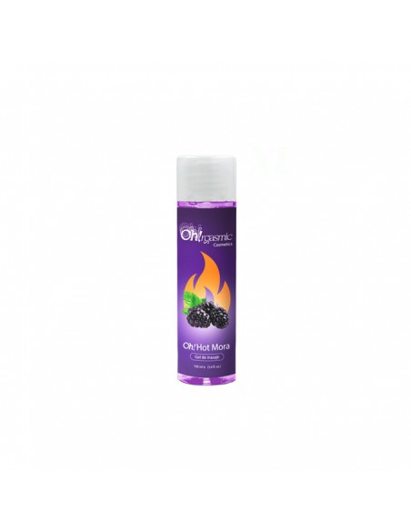 Aceite de masaje efecto calor oh! hot mora oh!rgasmic 100 ml