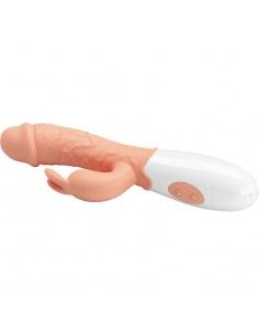 Vibrador easter bunny con estimulador de clitoris 2