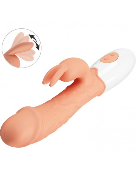 Vibrador easter bunny con estimulador de clitoris