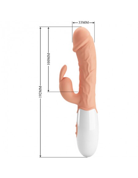 Vibrador easter bunny con estimulador de clitoris