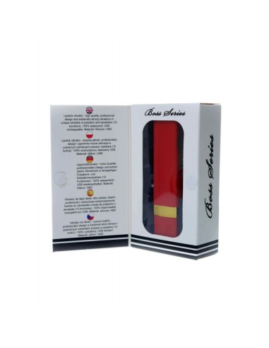 Pintalabios Vibrador Recargable 10 modos