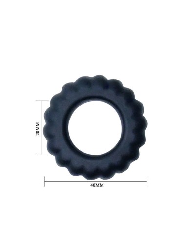 Anillo titan rockring 2 cm