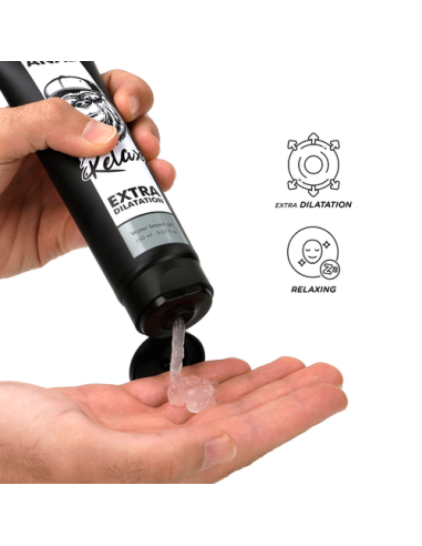 Gel base agua dilatador anal 150 ml black hole