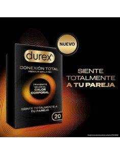 Durex conexion total ultra fino plus sin latex 20 uds 56 mm 2