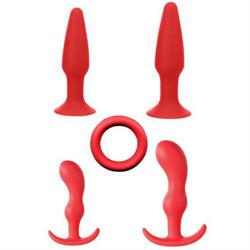 Nmc jovial ultimate  anal box kit 5pcs red